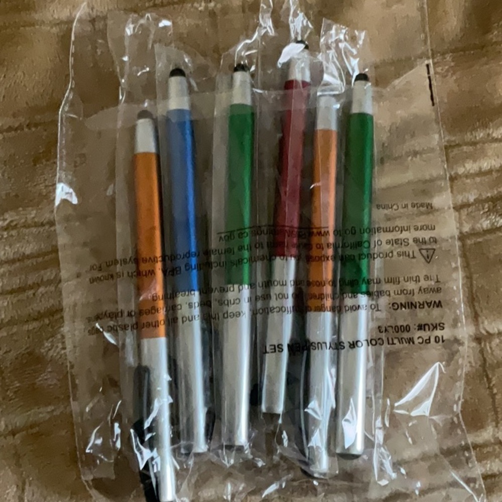 Colorful Stylus Pen Set